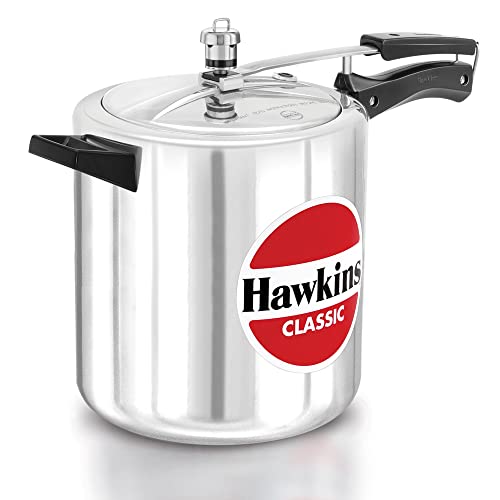 HAWKINS CL8T Klassisches Aluminium Schnellkochtopf, 8 liters, silber von HAWKINS