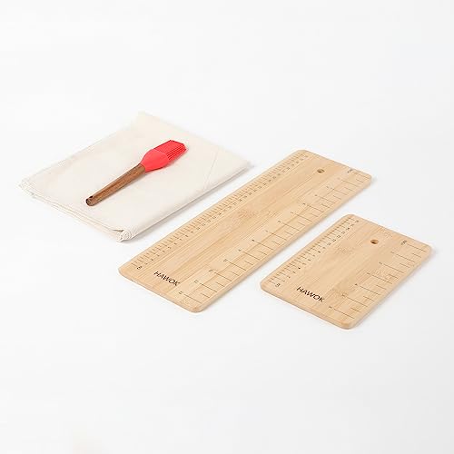 HAWOK Baguette Flipping Board Bambus Bagutter Transfer Peel Set ? von HAWOK