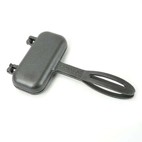 HAWOK Kompakter Sandwichmaker aus Gusseisen für Grill, Frühstücks-Sandwich-Maker, Hot Dog Toaster von HAWOK