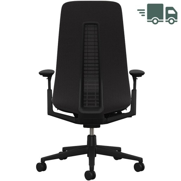 HAWORTH Fern Bürostuhl | Bis 150 kg | AKTION Komplettmodell | Black Edition von HAWORTH