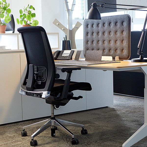 HAWORTH Very Task Comforto 62 Bürostuhl | Schwarz | Gepolstert von HAWORTH