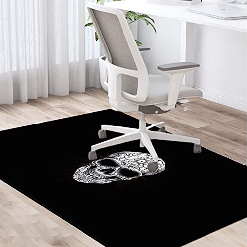 HAXA Bodenschutzmatte Gaming Bürostuhl Stuhlmatten Schreibtischstuhl Unterlage Teppich Stuhlunterlage für Parkett Dekoriere Dein Büro,Wohnzimmer,Schlafzimmer usw 120 * 160CM von HAXA