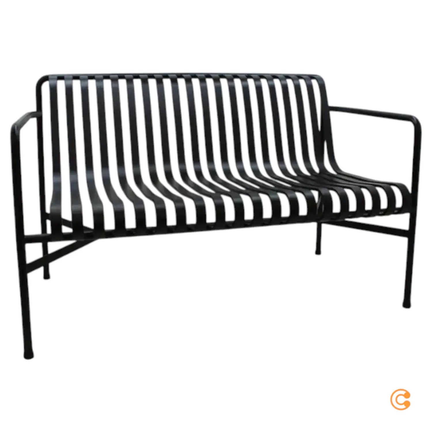B-Ware Hay Dining Bench Palissade Bank Gartenbank Sitzbank Outdoorbank Siehe Text/Fotos von HAY
