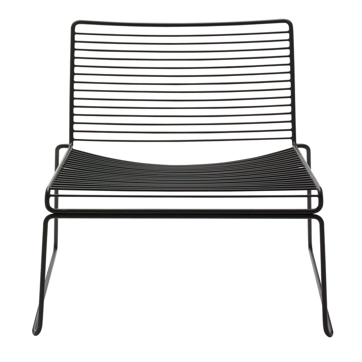 B-Ware Hay Hee Lounge Chair Stuhl Sessel Relaxsessel Gartenstuhl Terrassenstuhl Schwarz von HAY