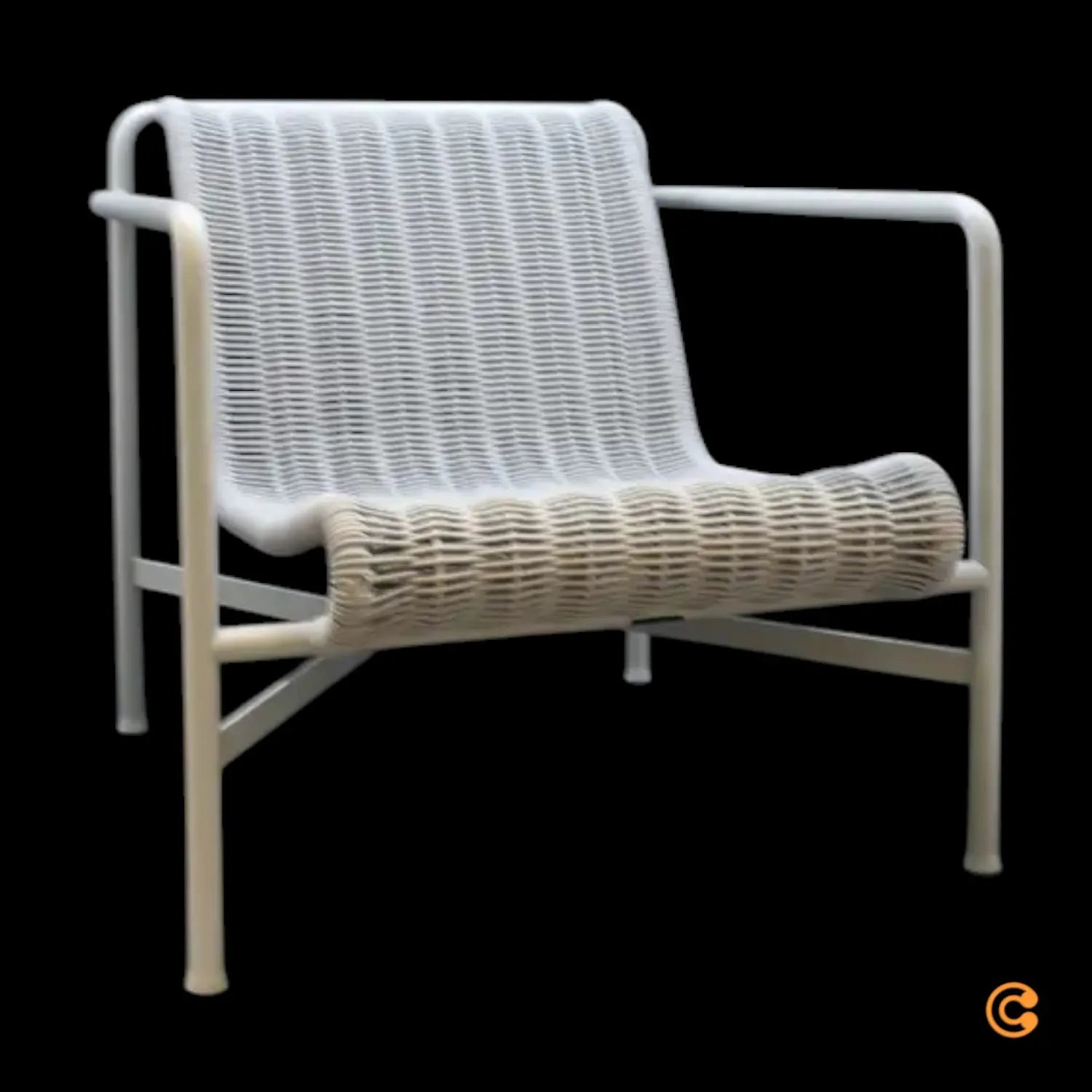 B-Ware Hay Lounge Sessel Stuhl Gartenstuhl Palissade Cord Sky Grey Siehe Text/Fotos B-Ware Hay Lounge Sessel Stuhl Gartenstuhl Palissade Cord Sky Grey Siehe Text/Fotos von HAY