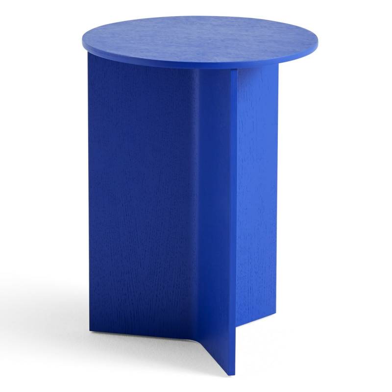 B-Ware Hay Slit High Beistelltisch Coachtisch Serviertisch Holz 35x47cm Vivid Blue B-Ware Hay Slit High Beistelltisch Coachtisch Serviertisch Holz 35x47cm Vivid Blue von HAY