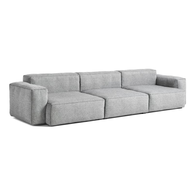 C-Ware Hay   Mags Soft Sofa 3 Sitzer Kombination 1 Armlehne Hellgrau Siehe Text/Foto von HAY