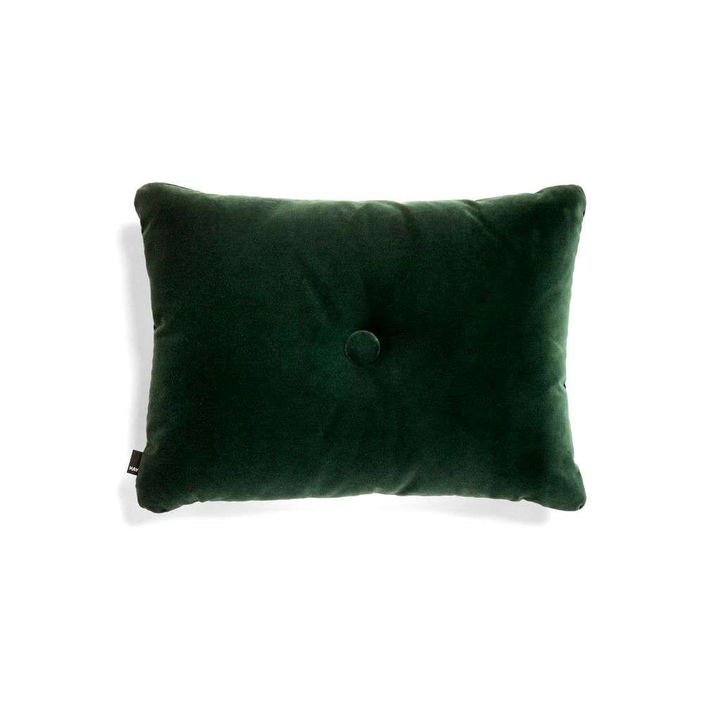 HAY - Dot Cushion 1 Dot Soft Dark Green von HAY