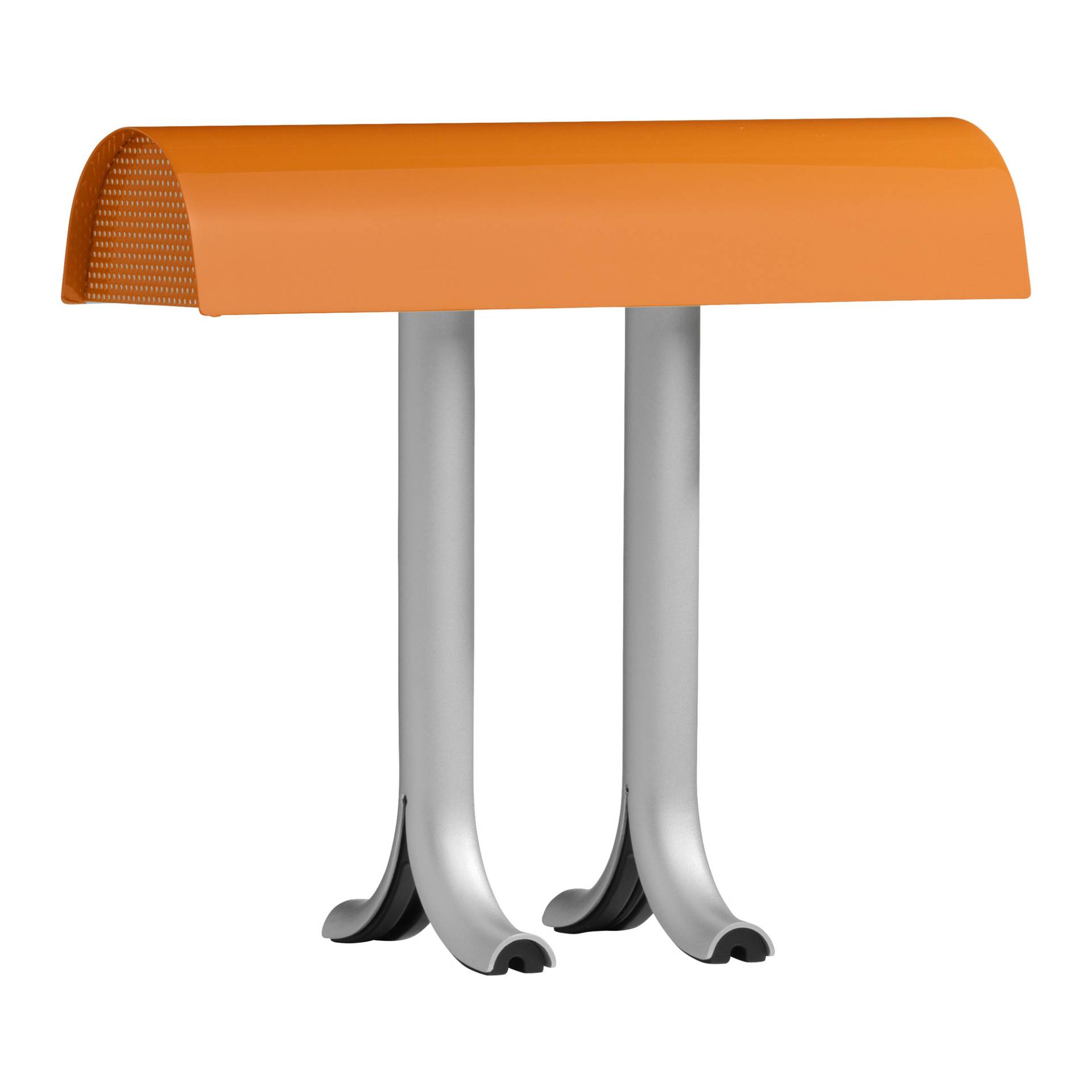 HAY - Anagram Tischleuchte - charred orange/glänzend nasslackiert/BxHxT 36,5x32,5x14cm/mit Schalter/ fassung 2x E14 max. 8W von HAY