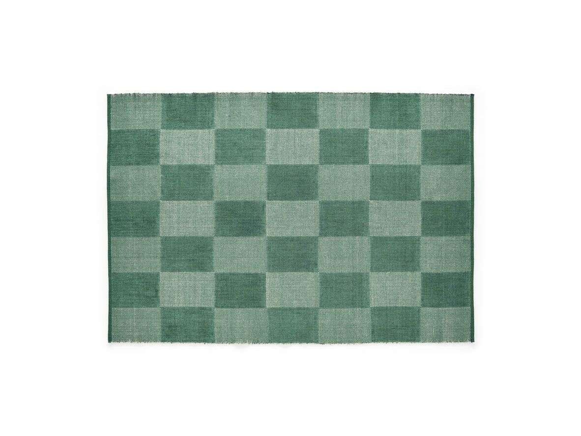 HAY - Check Rug Small Check 140x200 Green HAY von HAY