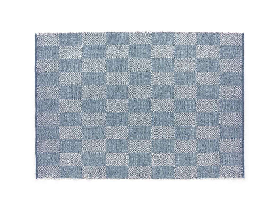 HAY - Check Rug Small Check 170x240 Light Blue HAY von HAY