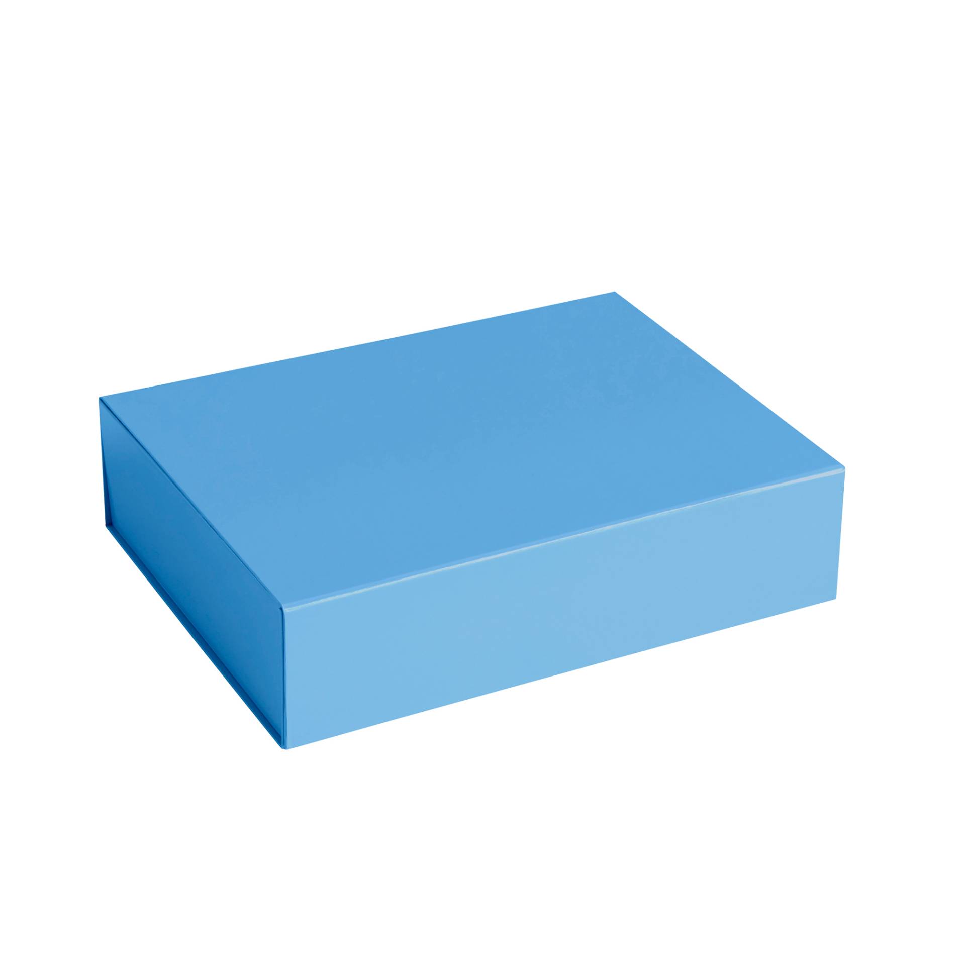 HAY - Colour Aufbewahrungsbox S magnetisch - himmelblau/LxBxH 33x25,5x8,5cm von HAY