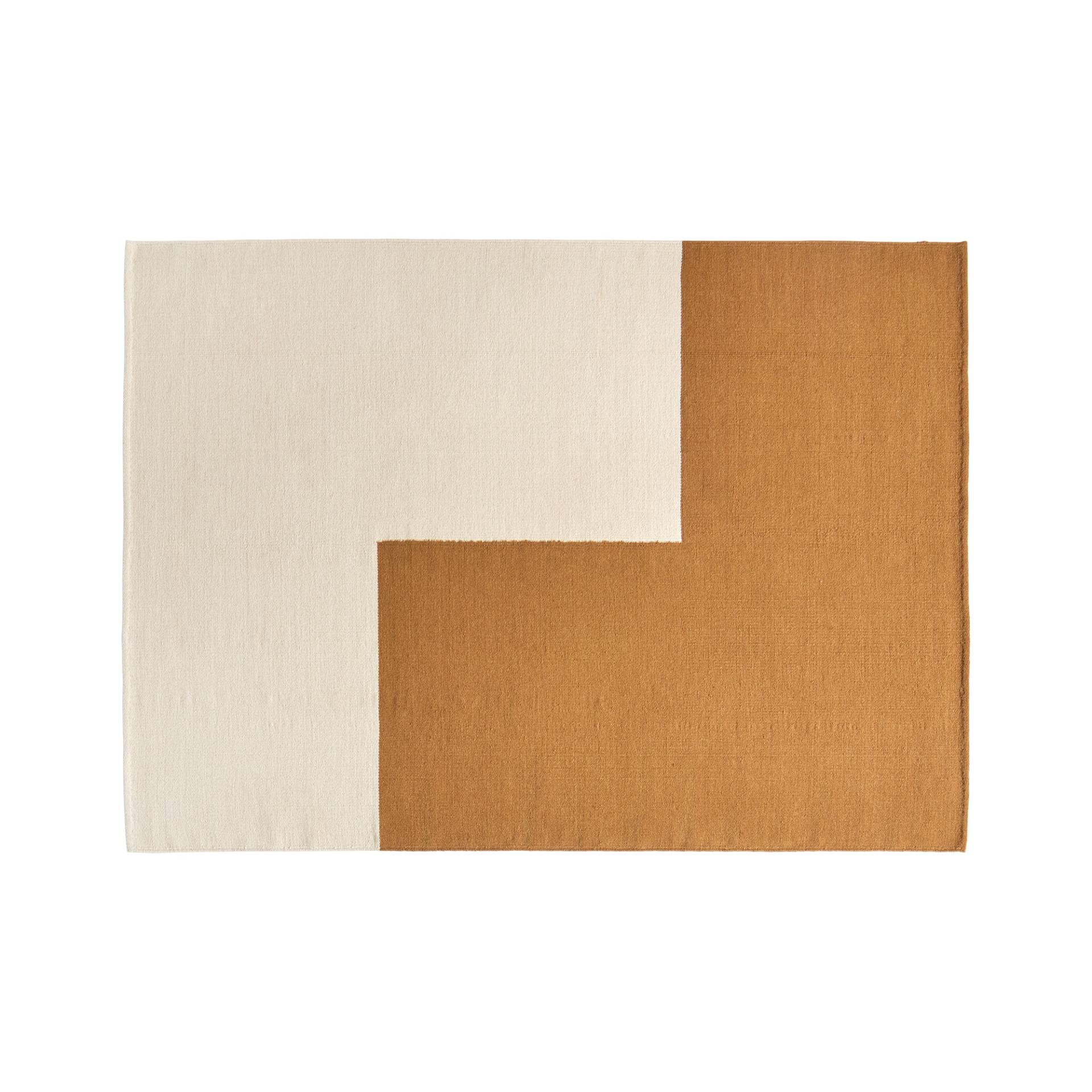 HAY - Ethan Cook Flat Works Teppich 240x170cm - braun/240x170cm von HAY