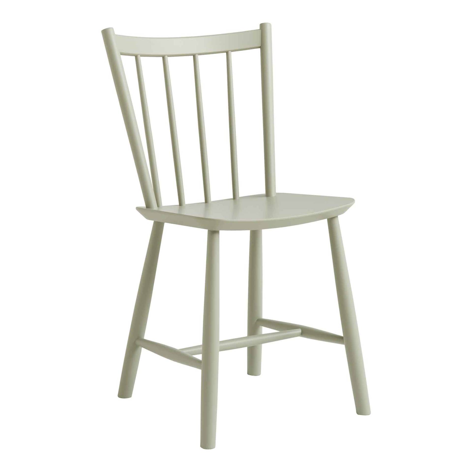 HAY - J41 Stuhl Buche - salbei/lackiert wasserbasiert/BxHxT 46,5x82,5x48cm von HAY