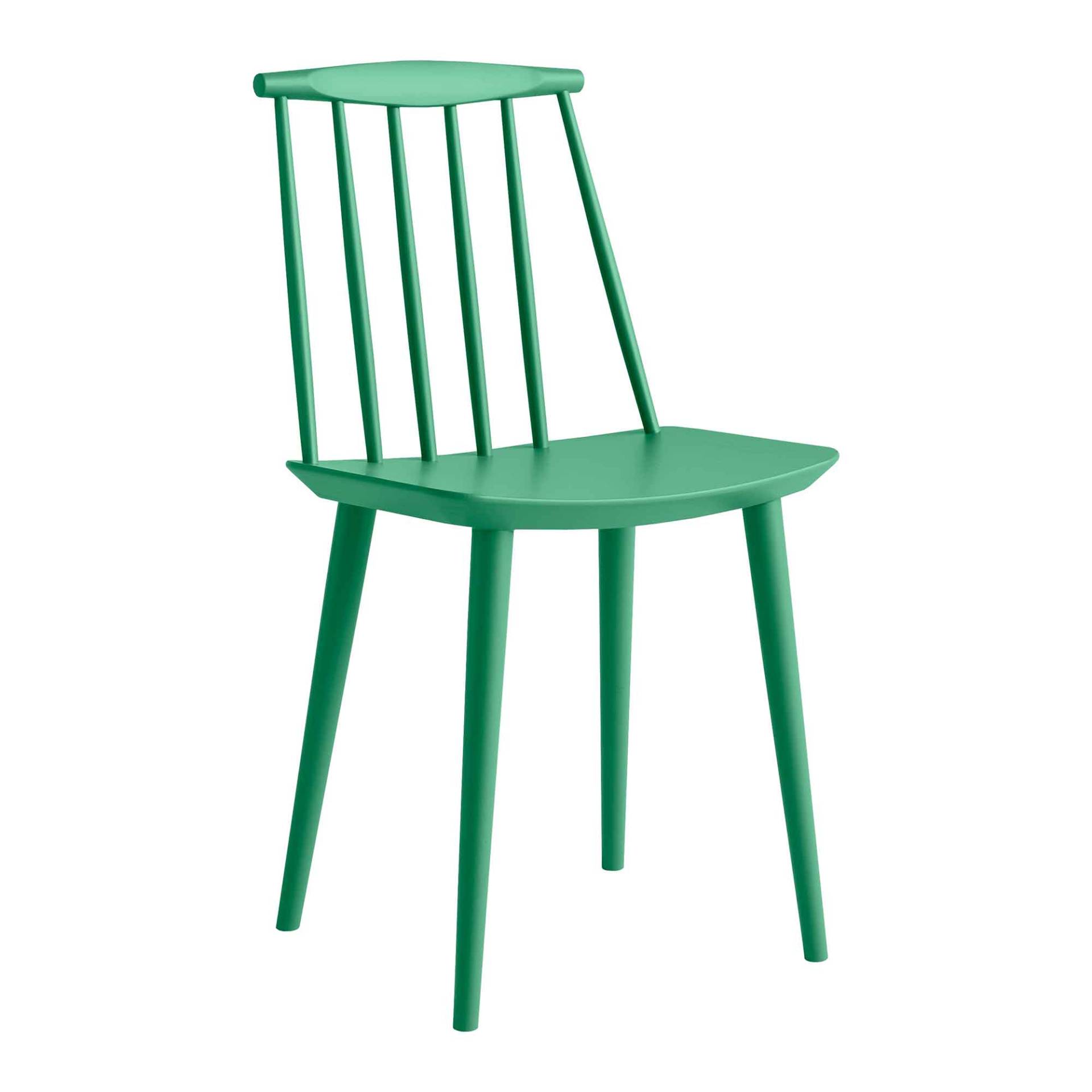 HAY - J77 Stuhl Buche - jade/lackiert wasserbasiert/BxHxT 43x79x43cm von HAY