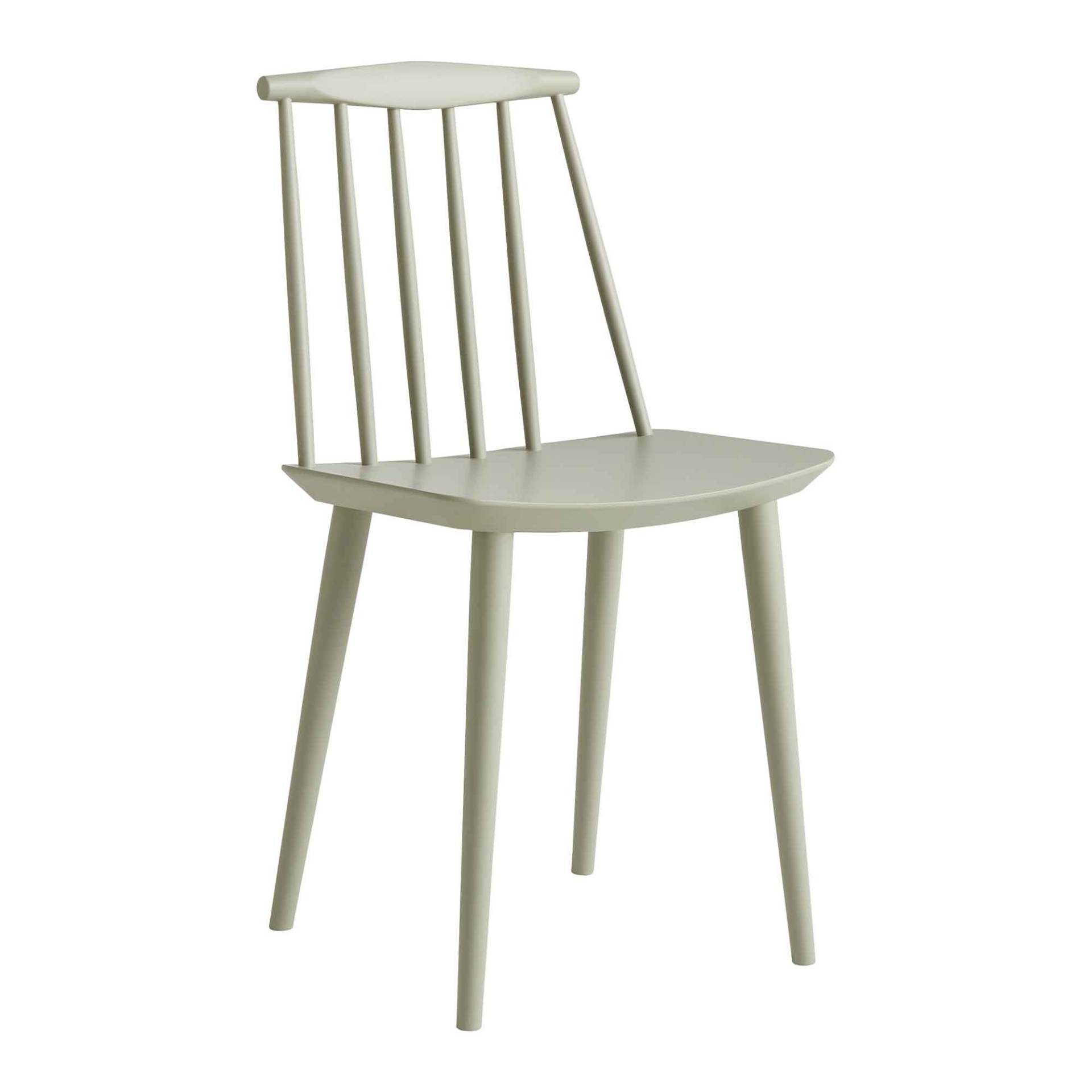 HAY - J77 Stuhl Buche - salbei/lackiert wasserbasiert/BxHxT 43x79x43cm von HAY