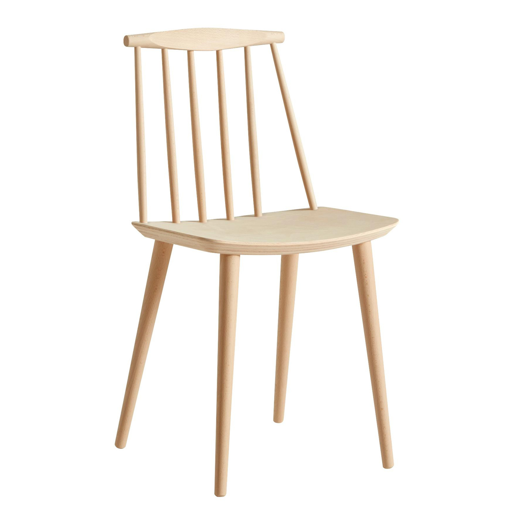 HAY - J77 Stuhl wasserbasiert lackiert - natur/lackiert wasserbasiert/BxHxT 43x79x43cm von HAY