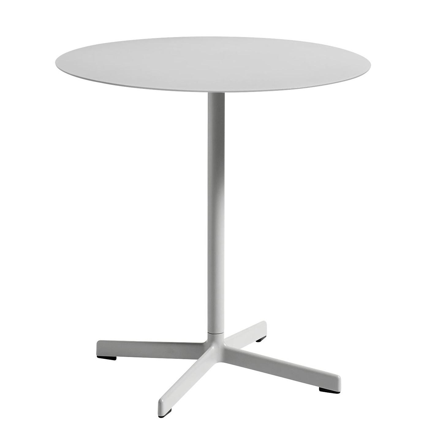 HAY - Neu Tisch rund Ø70cm - himmelgrau/pulverbeschichtet/H 74cm / Ø 70cm/für Innen- und Außenbereich geeignet von HAY