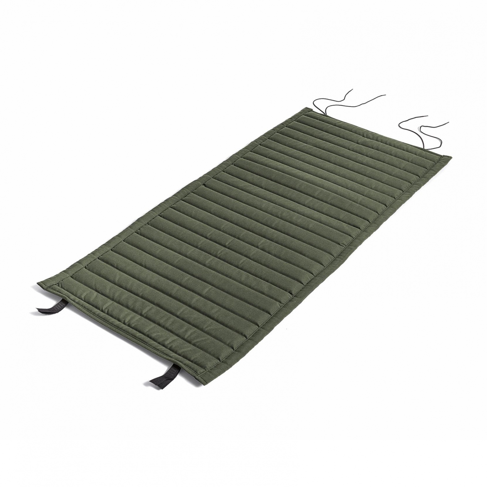 HAY - Palissade Steppkissen 117x49,5cm - olivgrün/wasserabweisend/für Garten Loungesessel niedrig von HAY