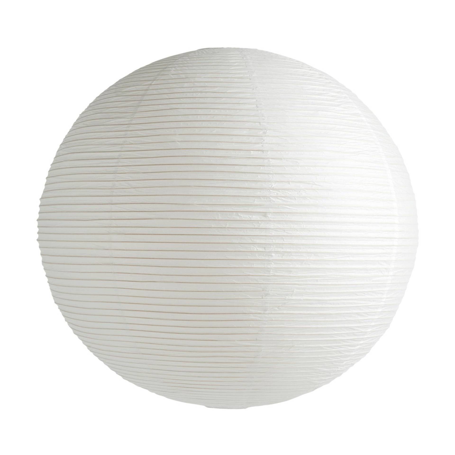 HAY - Paper Shade Lampenschirm Ø80cm - klassisches weiß/Papier/Eisenstruktur/ohne Aufhängung von HAY