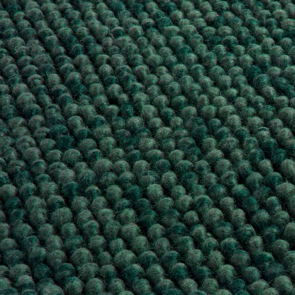 HAY - Peas Teppich 200x140cm - dunkelgrün/LxBxH 200x140x2,5cm von HAY