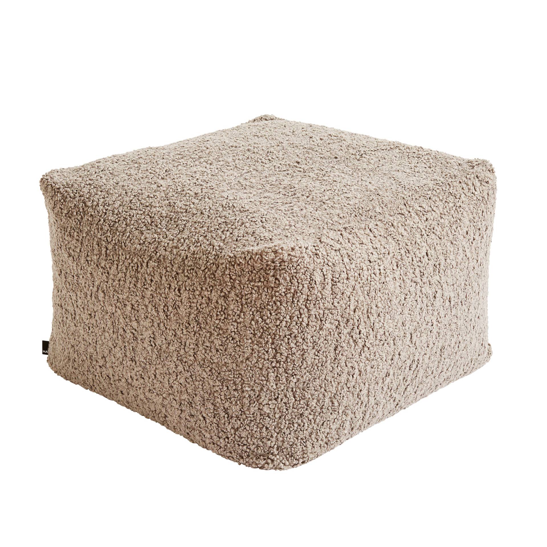 HAY - Snug Pouf - beige/LxBxH 59x59x40cm von HAY