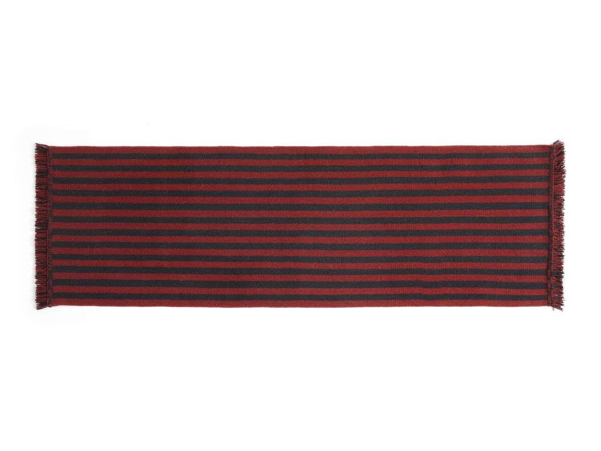 HAY - Stripes and Stripes Wool 200x60 Cherry HAY von HAY