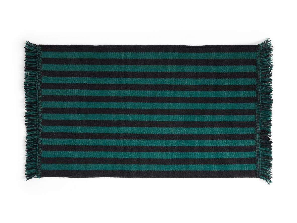 HAY - Stripes and Stripes Wool 95x52 Green HAY von HAY