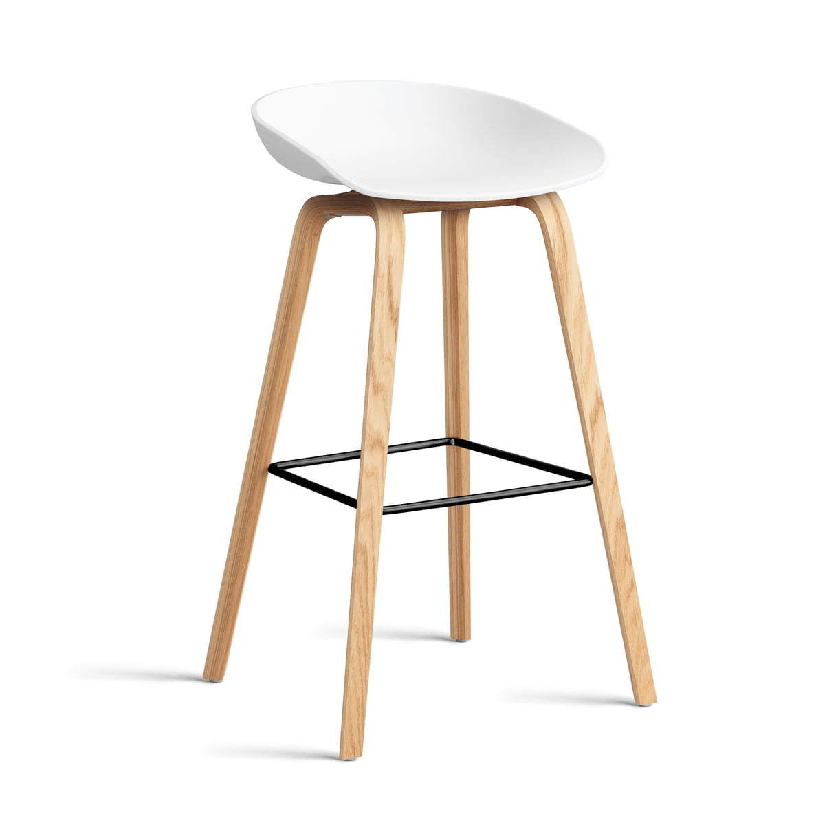 Hay About A Stool Aas 32 Hocker Barstuhl Küchenhocker Sitzmöbel Eiche Natur B-Ware von HAY