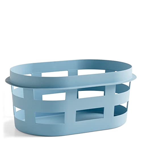 Hay Basket Wäschekorb soft blue von HAY