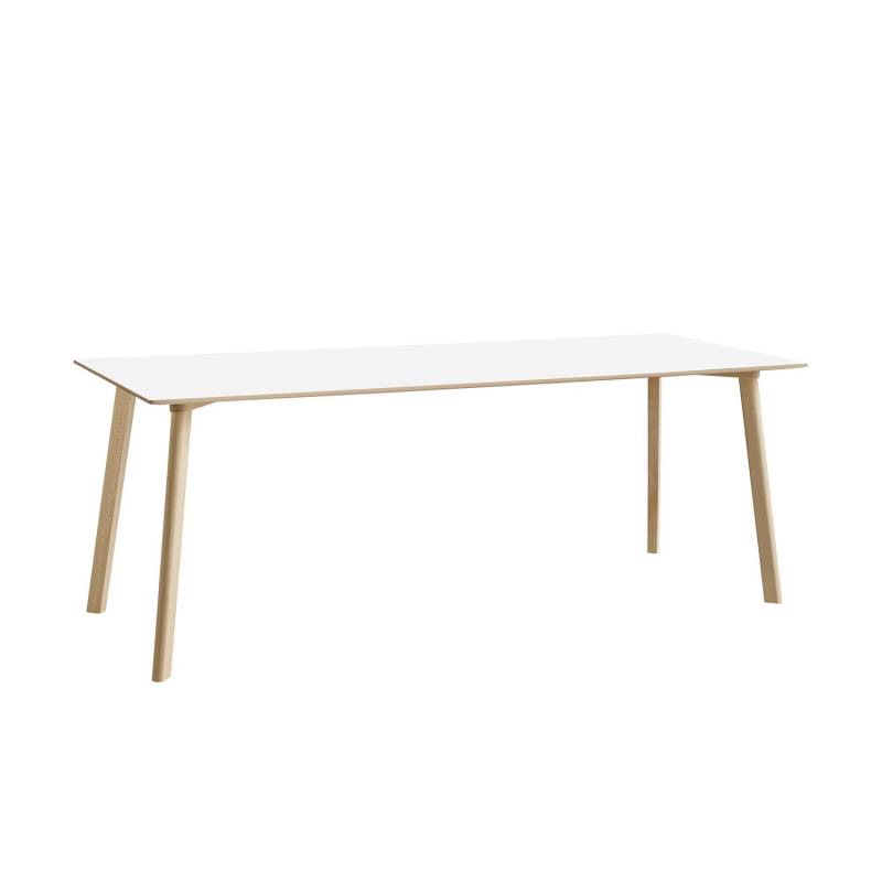 Hay Copenhague Deux Cph210 Tisch Esstisch Esszimmertisch Perlweiß Buche 200x75cm B-Ware von HAY