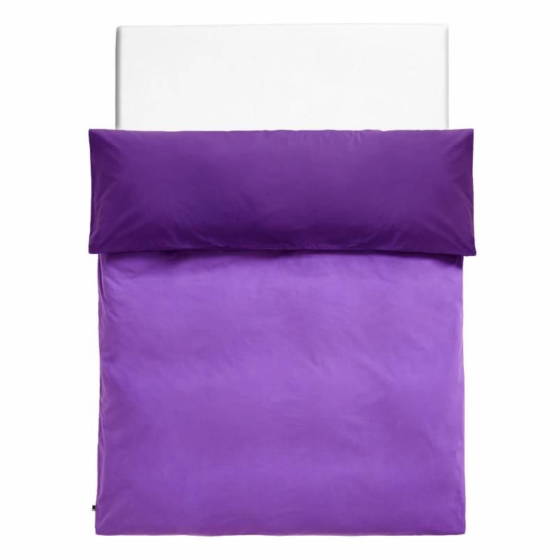 Hay Duo Deckenbezug Bettdeckenbezug Bettwäsche Decke 200 X 220 Cm Vivid Purple B-Ware von HAY