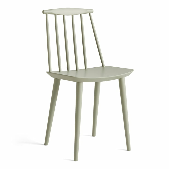 Hay J77 Chair Esszimmerstuhl Stuhl Küchenstuhl Sitz Hx Tx L 79 X 43 X 43 Cm Salbei B-Ware von HAY