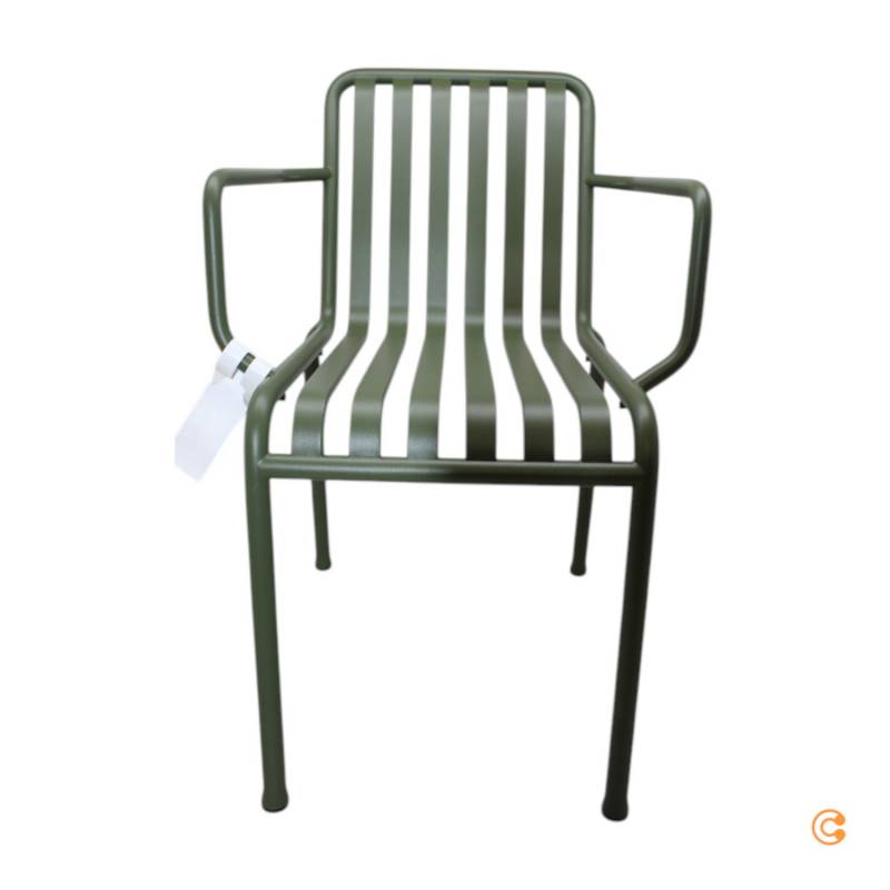 Hay Palissade Armlehnenstuhl Stuhl Gartenstuhl Lehnstuhl Stahl Siehe Text/Foto B-Ware von HAY