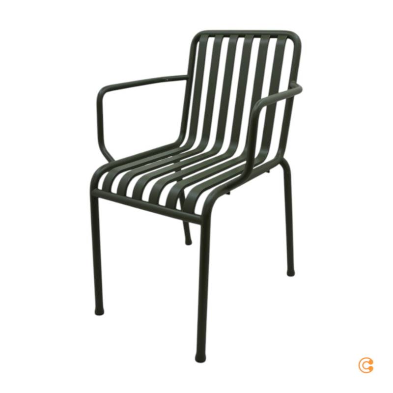 Hay Palissade Armlehnenstuhl Stuhl Gartenstuhl Terrassenstuhl Siehe Text/Foto B-Ware von HAY