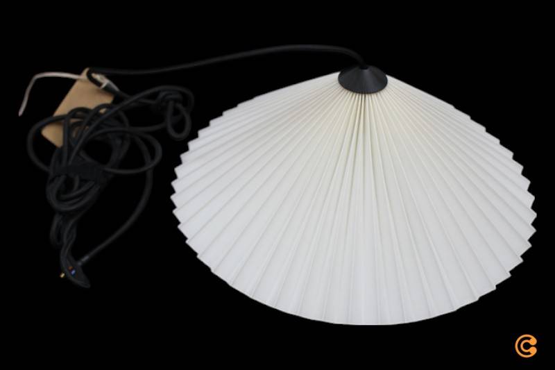 Hay Pendelleuchte Lampe Matin Weiß Deckenleuchte Baumwollschirm Siehe Text/Fotos B-Ware von HAY