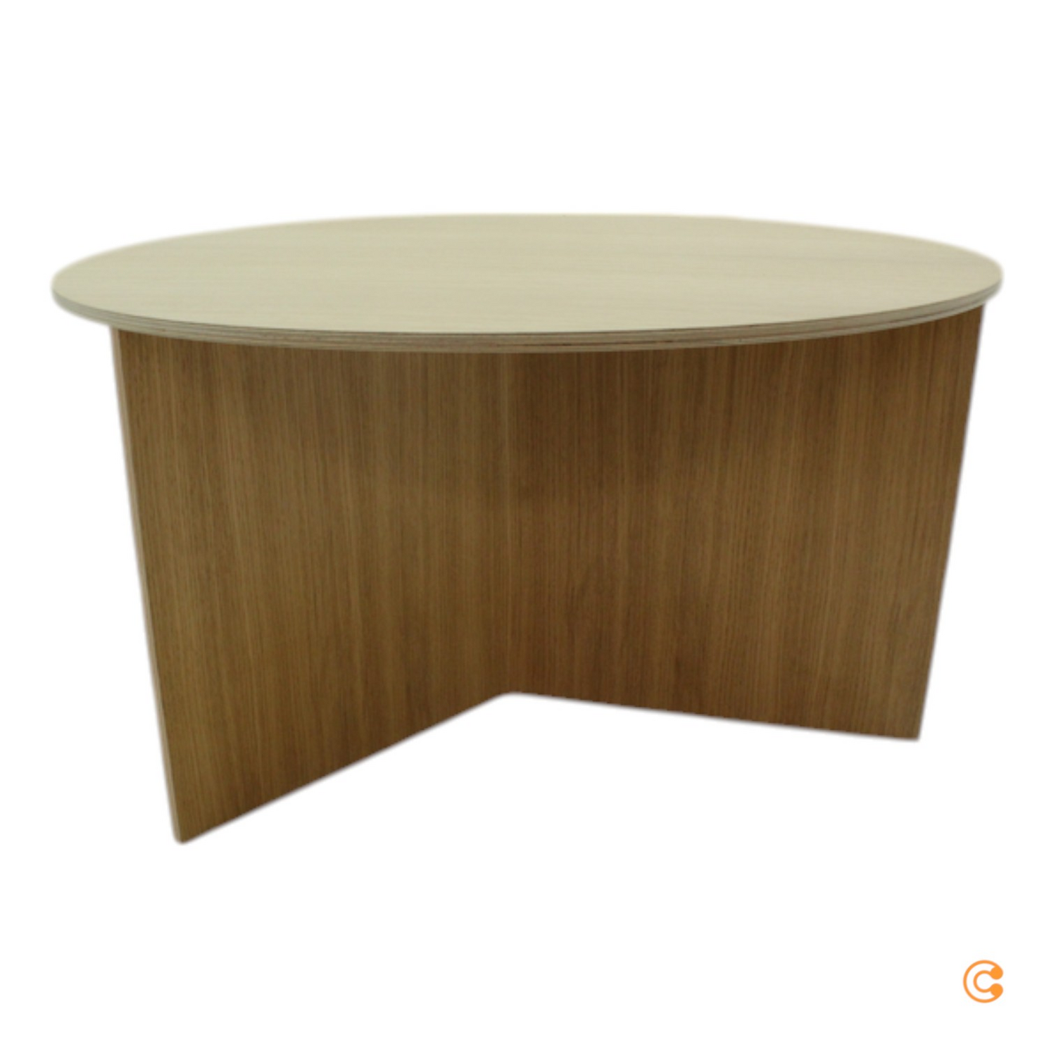 Hay Slit Table Round Xl Tisch Couchtisch Sofatisch ø 65 X H 355 Cm Eiche Natur B-Ware Hay Slit Table Round Xl Tisch Couchtisch Sofatisch ø 65 X H 355 Cm Eiche Natur B-Ware von HAY