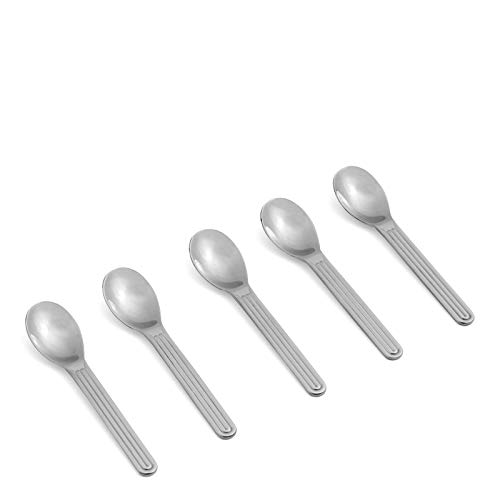 Hay Sunday Teelöffel-Set 5-teilig aus Edelstahl, 506810 von HAY