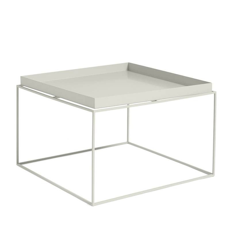 Hay Tray Table Beistelltisch Tisch Couchtisch Sofatisch 60 X 60 Cm Warmgrey Grau B-Ware von HAY