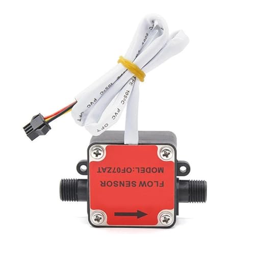 1 Stück 2 Min Ovalrad-Durchflussmesser-Sensor Getriebeöl-Durchflussmesser-Sensor Kunststoff-Getriebe-Durchflussmesser,für die Bewässerung von Ackerland von HAYUNCD