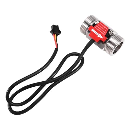 50Mm Hall-Effekt-Durchflussmesser Wasserdurchflusssensor Flüssigkeitsdurchflussmesser Industrieller Flüssigkeitsdurchflusssensor for Sanitär,für die Bewässerung von Ackerland von HAYUNCD