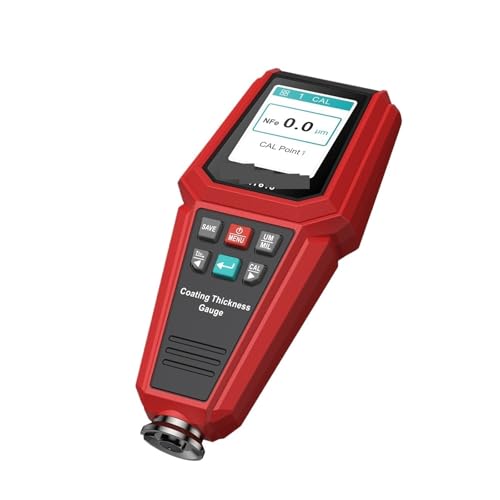Autolack-Beschichtungstester Autolackdickenmessrät 0,1 Mikron 0-1500UM 256 Daten Lackdickenprüfrät Beschichtungsmessrät Kfz-Werkzeu zur Messung der Lackdicke von HAYUNCD