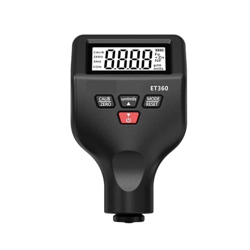 Autolack-Beschichtungstester ET360 Mini-Farbdickenmessgerät mit Mikron-Ebene, hochpräzises Schichtdickenmessgerät for Autolacke zur Messung der Lackdicke von HAYUNCD