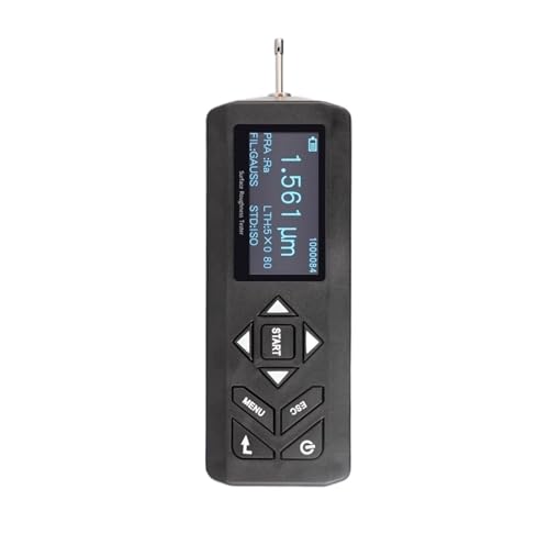 Tragbares Profilometer, Digitales LCD-Oberflächenrauheitsmessgerät, Tragbares Messgerät For Industrielle Messungen Und Inspektionen,zum Drucken und Sprühen von HAYUNCD