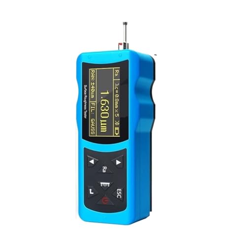 Tragbares Profilometer, Tragbares Digitales Oberflächenrauheitsmessgerät Mit Integriertem Bluetooth Und LCD-Display For Industrielle Messungen,zum Drucken und Sprühen von HAYUNCD