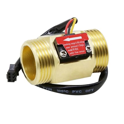 Wasserdurchflusssensor Hall-Durchflussmesser 1 Zoll Externer Draht Kupfer Wasserdurchflusssensor Durchflussmesser,für die Bewässerung von Ackerland Wasserdurchflusssensor Hall-Durchflussmesser 1 Zoll Externer Draht Kupfer Wasserdurchflusssensor Durchflussmesser,für die Bewässerung von Ackerland von HAYUNCD