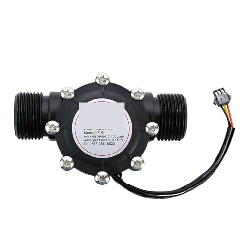 Wasserdurchflusssensor Kraftstoffdurchflussmesser Wasserzählersensor Durchflussmesser Wassersensor,für die Bewässerung von Ackerland von HAYUNCD