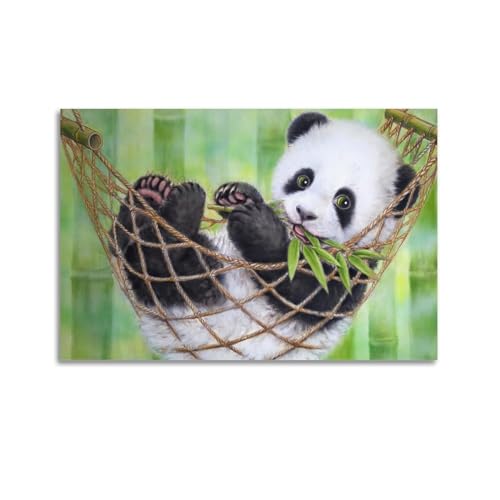 HAYZE Animal Artwork Poster Baby Panda Dekorative Leinwand Wand & Kunst Poster Gemälde 40 x 60 cm HAYZE Animal Artwork Poster Baby Panda Dekorative Leinwand Wand & Kunst Poster Gemälde 40 x 60 cm von HAYZE