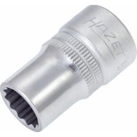 HAZET Doppel-6-Kant-Steckschlüssel-Einsatz 900AZ s: 1/2" Vierkant hohl 12,5 mm (1/2") von Hazet