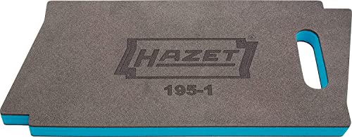 HAZET Kniebrett 195-1, 450 x 210 x 30 mm, abwischbar, Kniekissen aus Schaumstoff für hohen Komfort, HAZET Logoform, Trage- und Hängegriff von Hazet